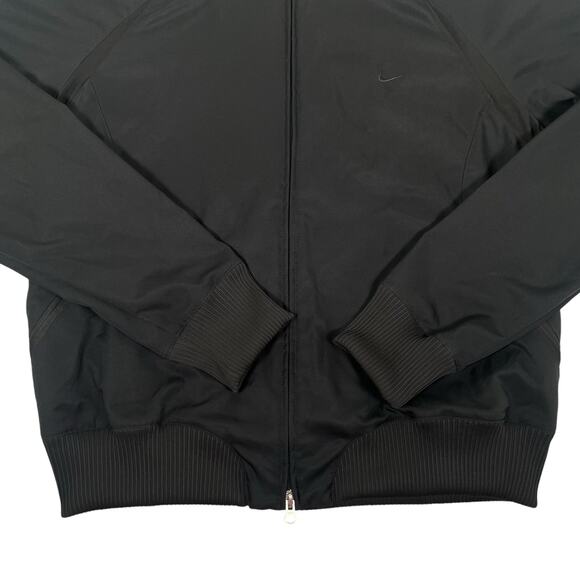 Nike Women's XL Mock Neck Full Zip Black Performance Athletic Jacket - Picture 5 of 9
